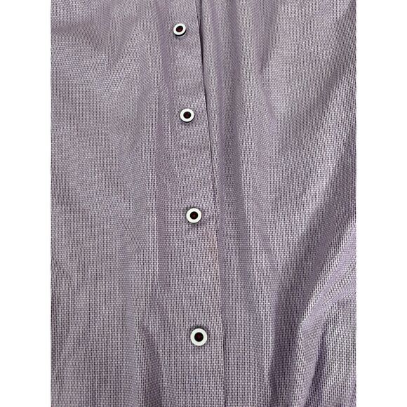 Buttercloth Regular Fit Long Sleeve Button Down Shirt Men's Size Medium Purple - Picture 3 of 11